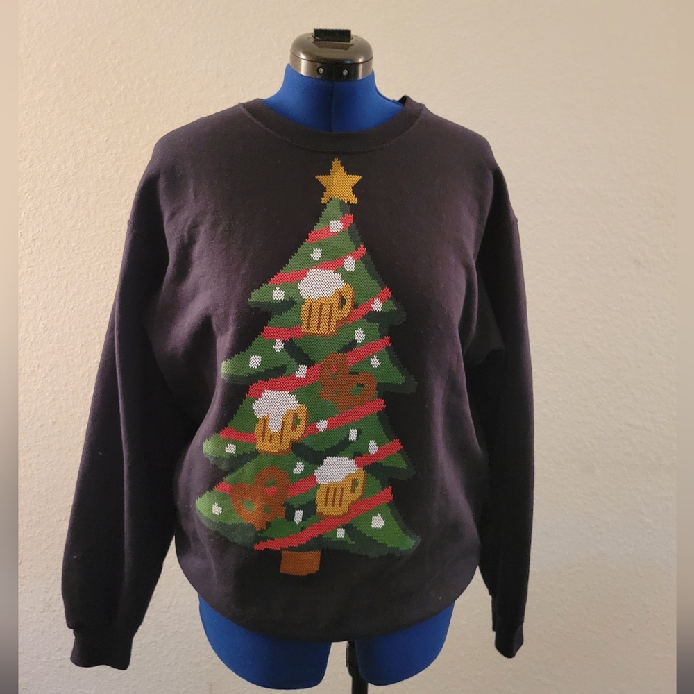 Large Christmas Tree Sweater